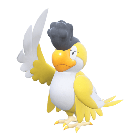 イキリンコ イエロー・ホワイトフェザー