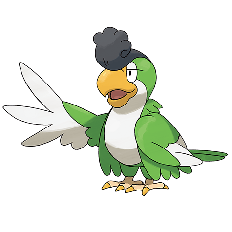 Green/Blue Plumage Squawkabilly